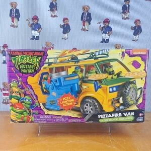 Teenage Mutant Ninja Turtles Mutant Mayem Pizzafire Van Empty Box